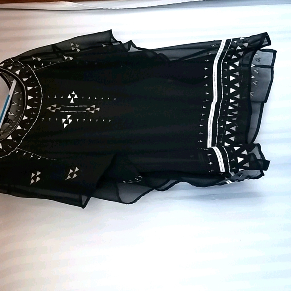 Lane Bryant sheer blouse 22/24